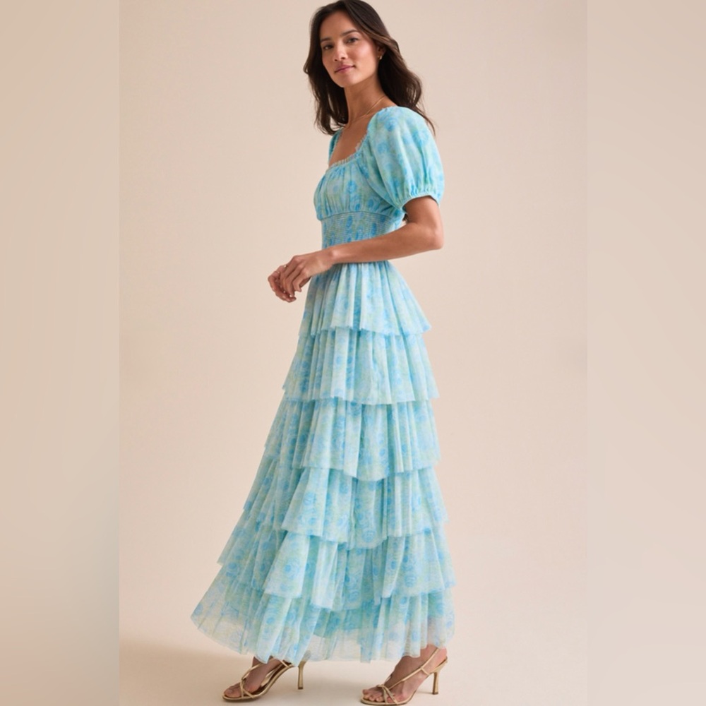 NWT Altar’d State Jane Floral Maxi Dress - Picture 4 of 6